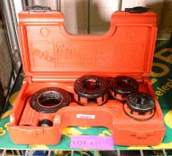 Rothenberger Threading Set - (1/2, 3/4, 1 1.1/4)