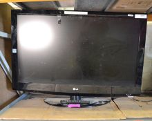 42" LG TV with remote control 42LG3000