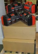 Bullet Ammo Tool Boxes - 4 boxes - 4 per box