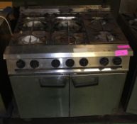 6 ring Cooker & Oven