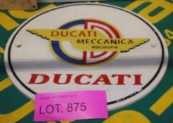 Cast Sign - Ducati