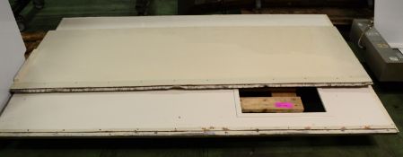 2x Door Panels - Heavy Contains LEAD