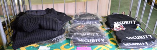 "Security" Woolie hats, Jumpers