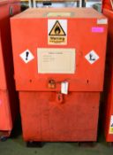 Chemical Locker L850 x W860 x H1260mm - AS SPARES OR REPAIRS