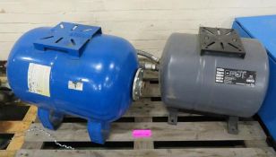 2x Small Water Tanks - Grundfos GTH-60H, ELTN AFH-CE 60LTR