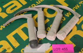 4x Penion Laryngoscope Grey Plastic