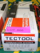 Tectool Combination Spanner Set 25 piece