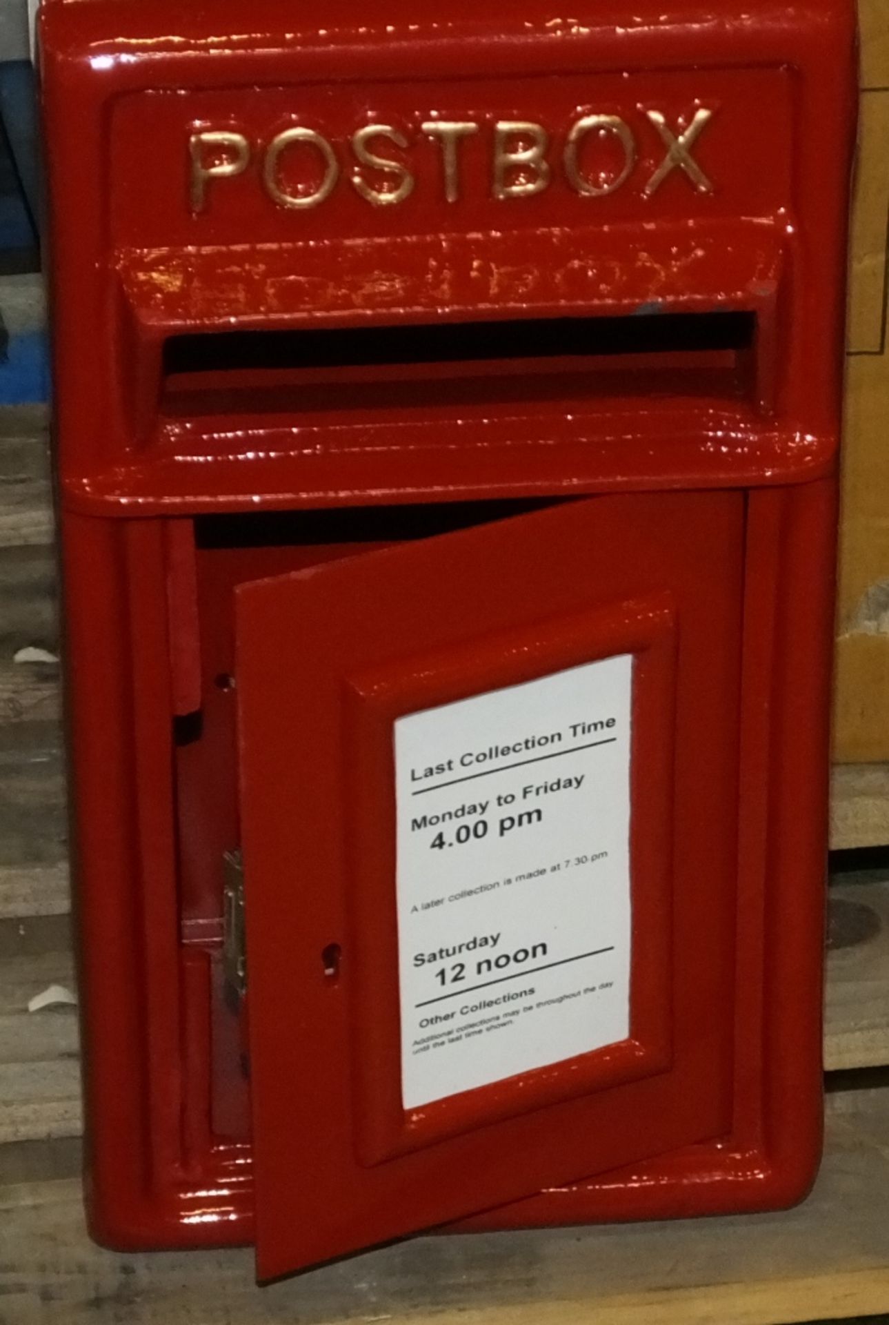 Replica Red Postbox - Image 2 of 2