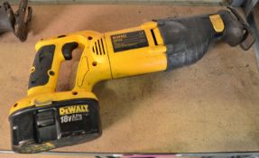 DeWalt DW938 Reciprocating Saw Cordless