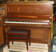 Upright Piano with stool