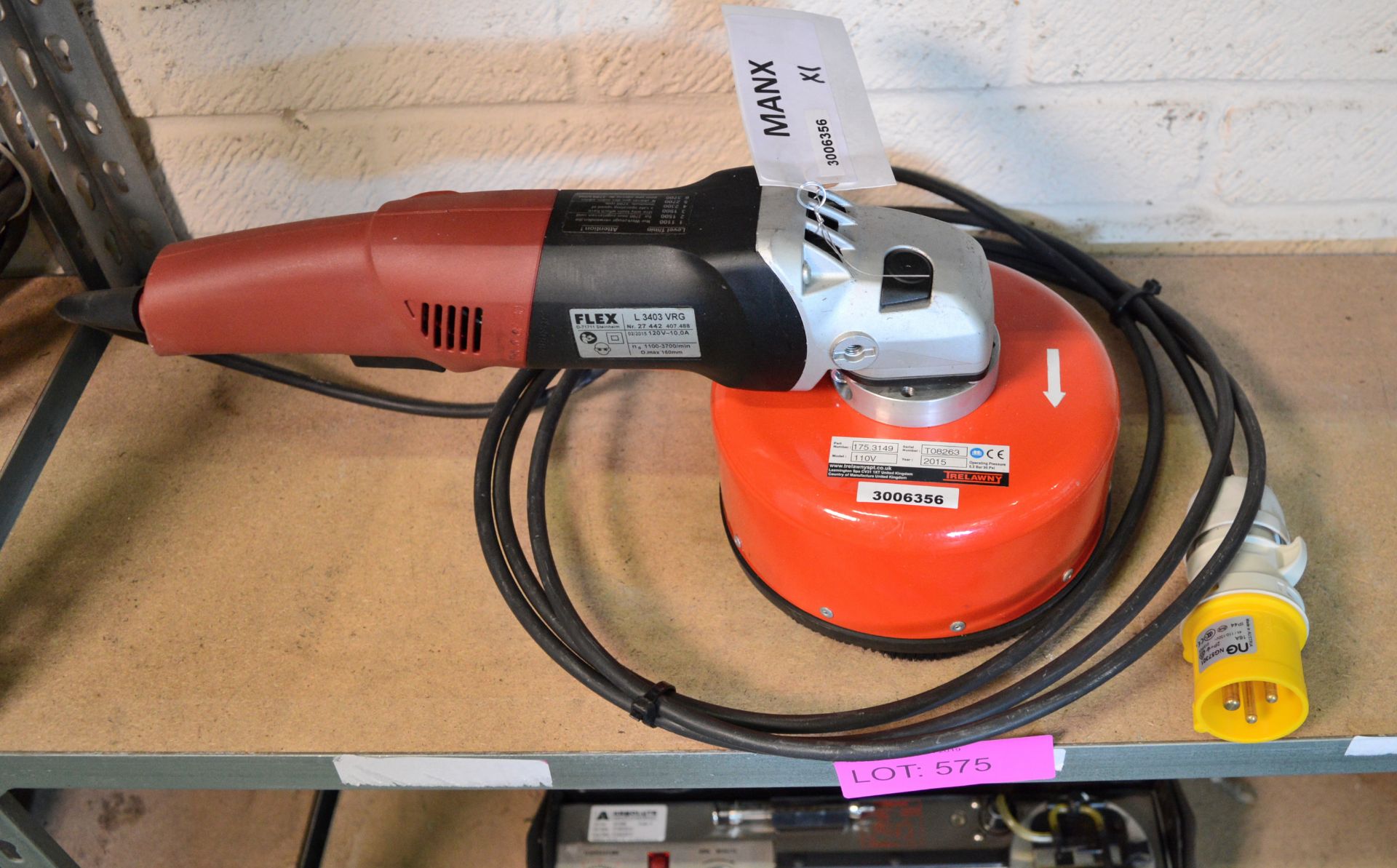 Trelawny Hand Held Scarifier 110volt T08263 - Image 2 of 2