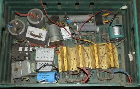 Tray of Miscellaneous Retro Electronics