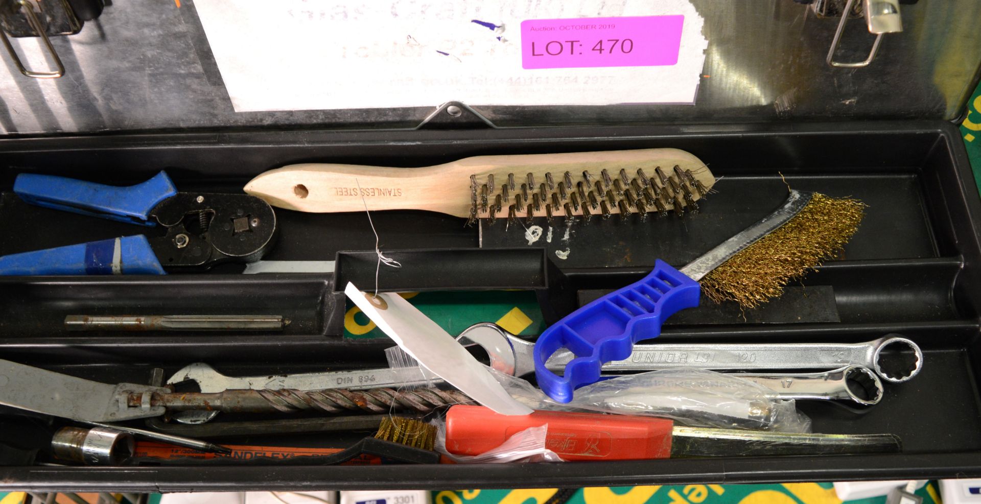 Tool Box with Selection of tools - Image 3 of 4