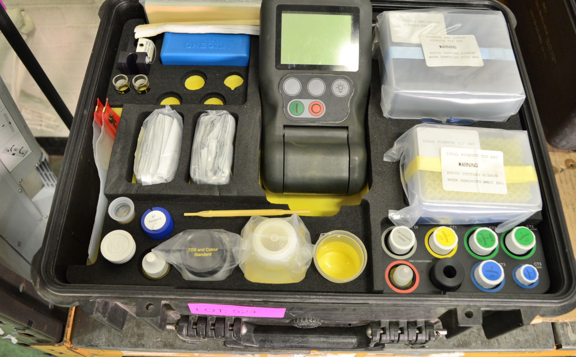 Test Kit Water Cased - Severn Trent Luminometer, Pippettes, Test Tubes - Image 2 of 3