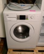 Beko WMB7134W 7kg 1300 Spin Washing Machine