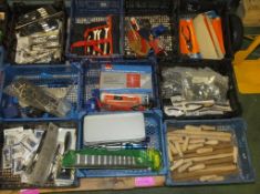 10x Trays of Various Tools