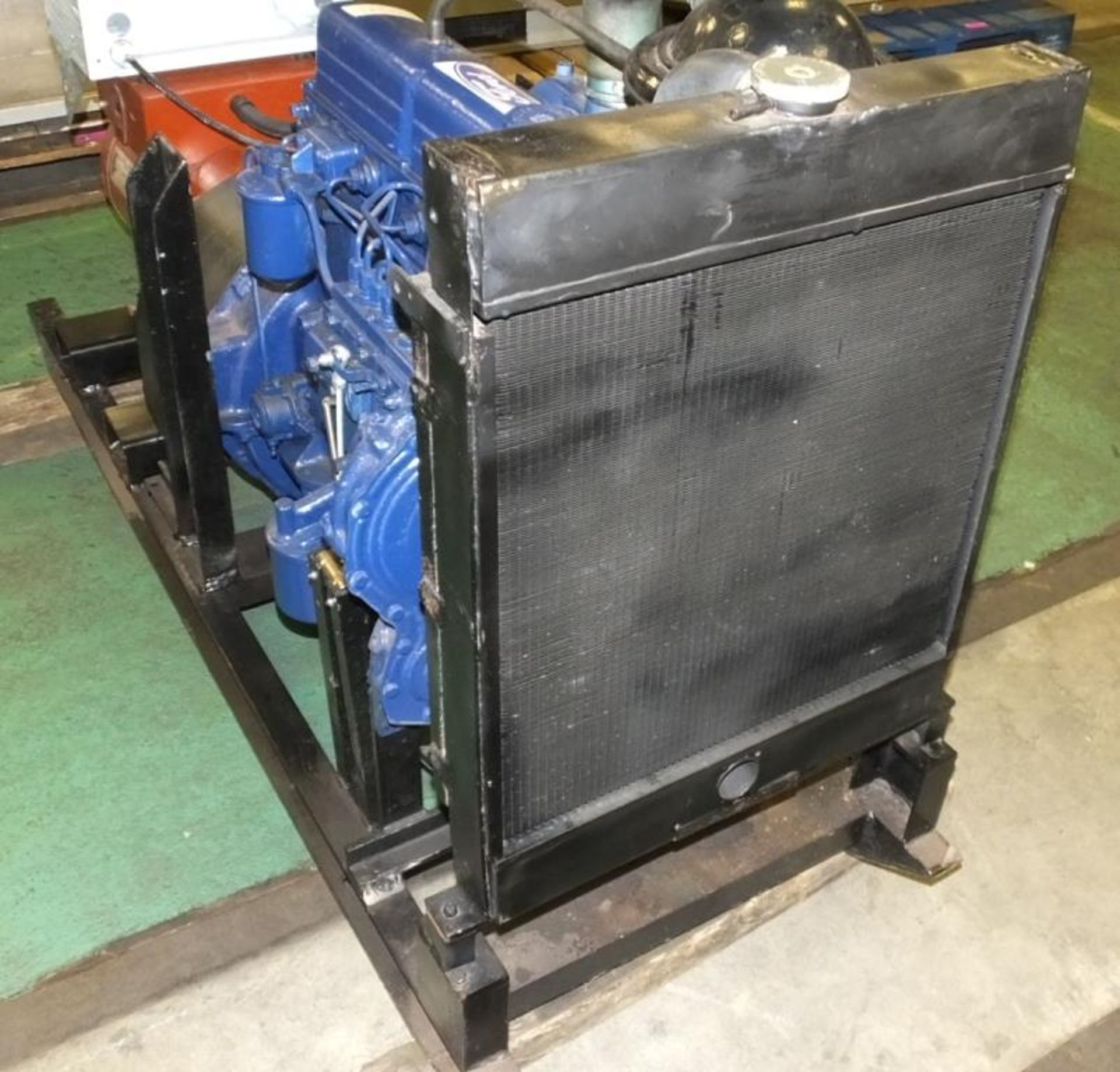 Ford 4Cylinder 246Hours, 30Kva 415Volt/240v 3phase or can be single 20Kva 230,240V. Genera - Image 6 of 8