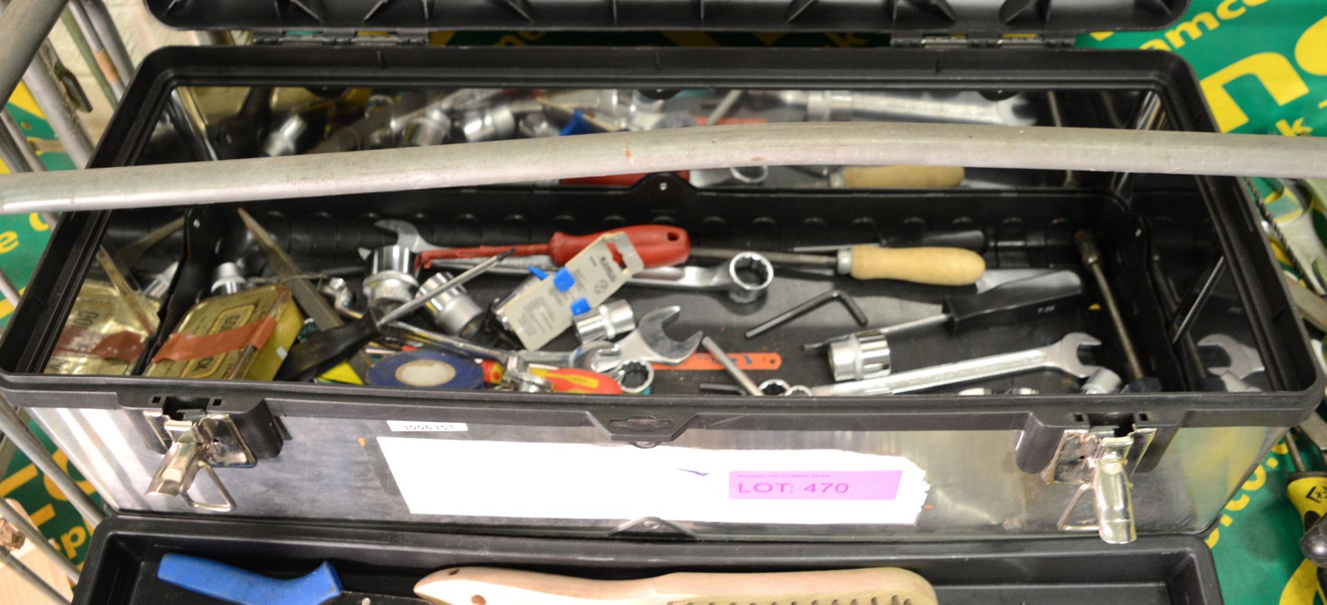 Tool Box with Selection of tools - Image 2 of 4