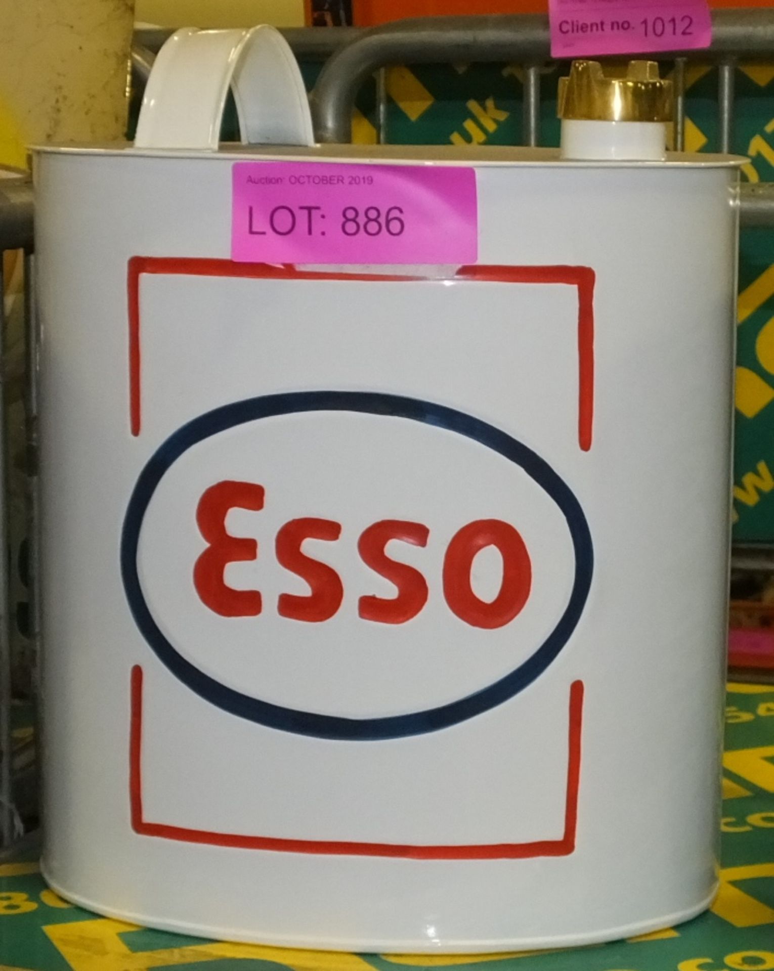 Oval Esso Oil Can.