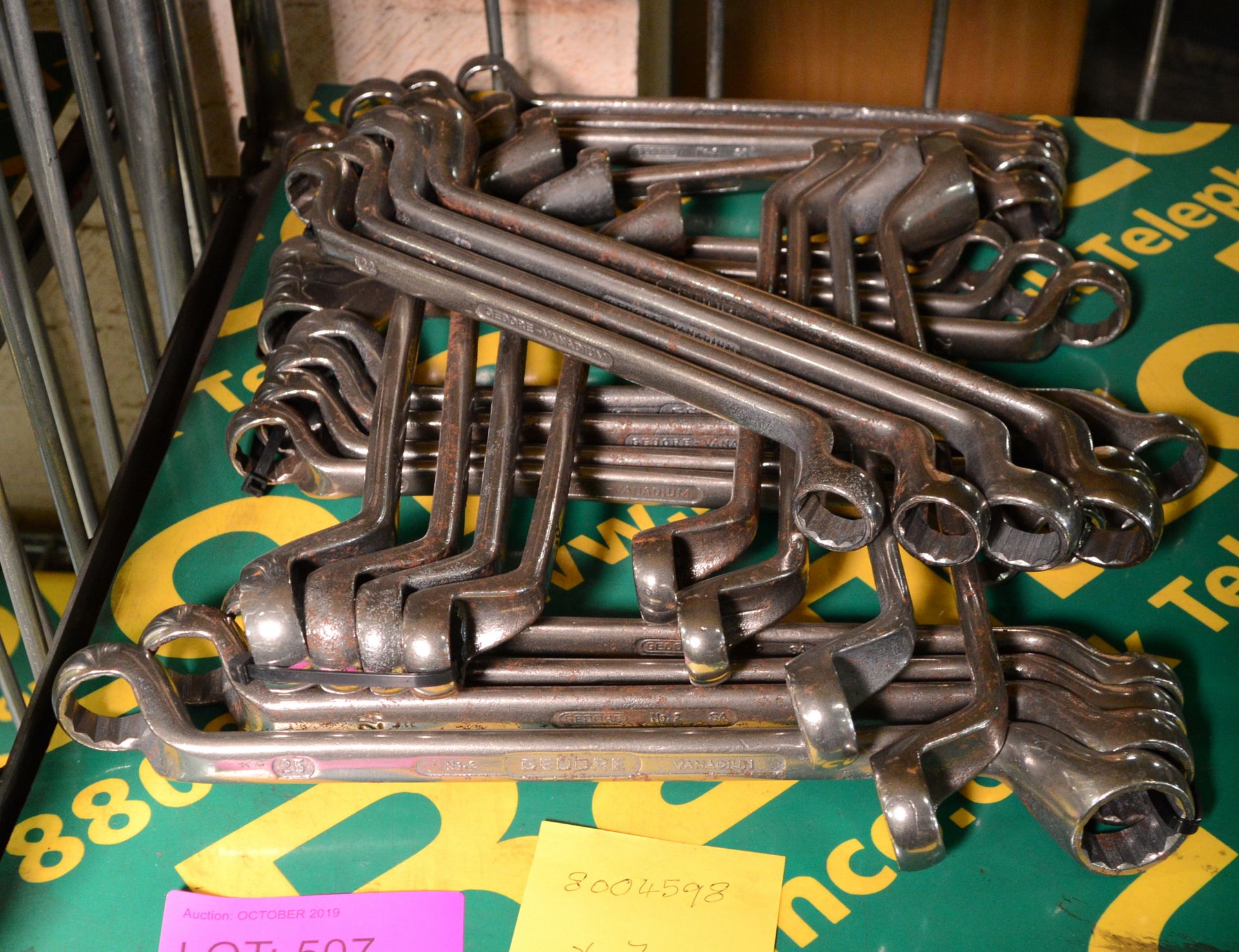 7 Sets of Ring Spanners