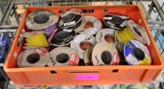 Various Reels of Wire / Cable