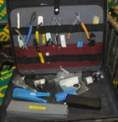 Tools in tool case