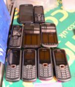 9x Model Samsung mobile Phones - AS SPARES OR REPAIRS