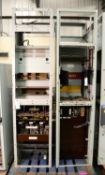 Electrical Switchgear Cabinet Unit L530 x W740 x H2170mm- £5+VAT Lift out charge applied to this lot
