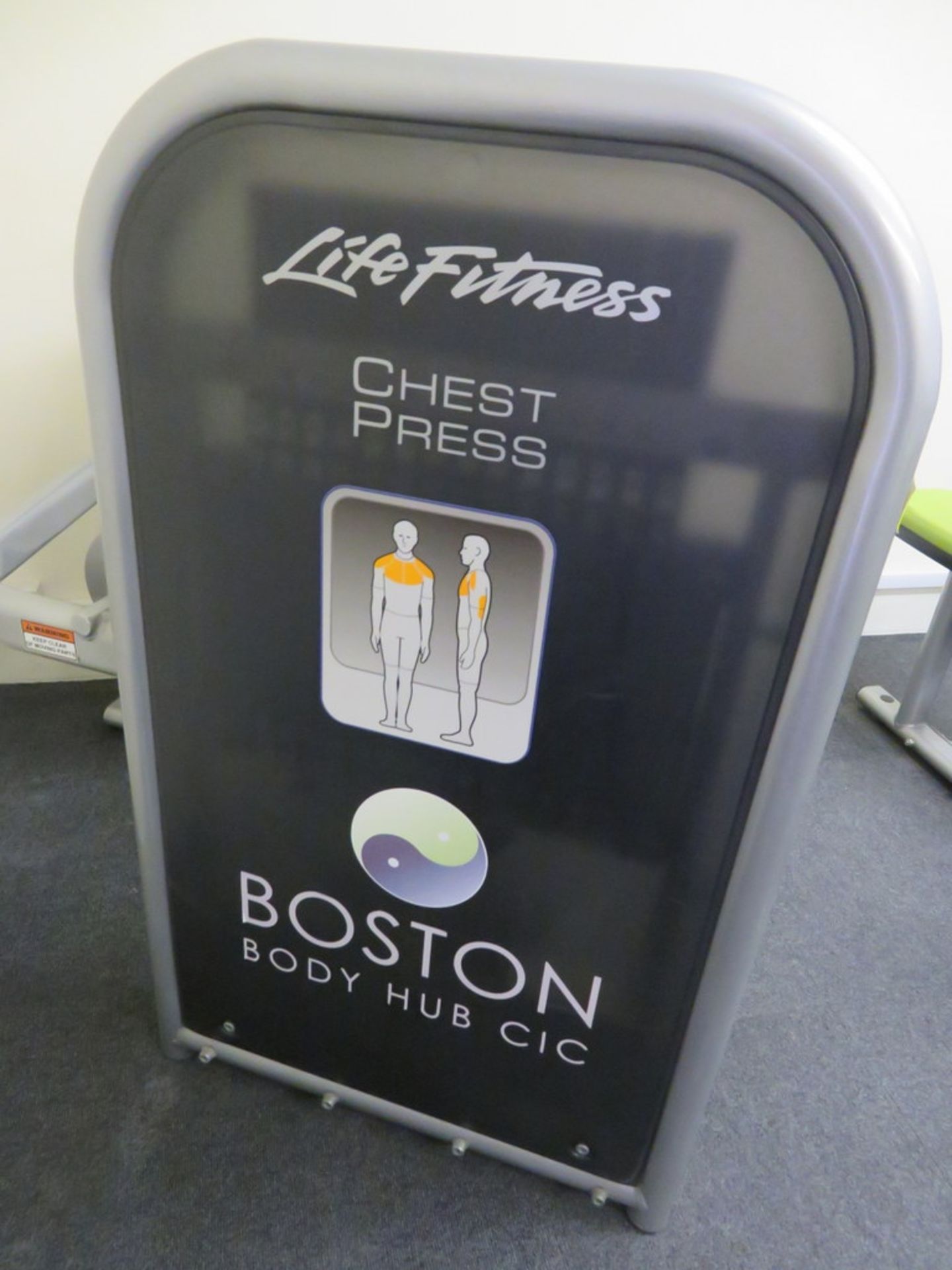 LIFE FITNESS RESISTANCE BAND CHEST PRESS; SEE DESCRIPTION RE INC LOT 39 - Image 4 of 4
