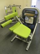 LIFE FITNESS RESISTANCE BAND SEATED LEG CURL - SEE DESCRIPTION RE INCLUSIVE LOT 39