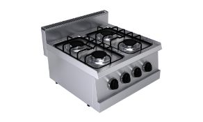 Rexmartins Model G6K210G Gas Range Cooker with 4 Burners, 600mm W, New & Boxed