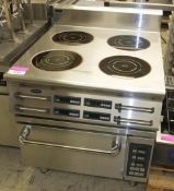 Rexmartins 4 Zone Induction Cooker, Unused but no box