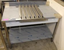 Stainless Steel Table 120cmx70cmx90cm