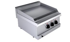 Rexmartins Model G6I200E Counter Top Electric Griddle- Smooth, 600mm W, New & Boxed
