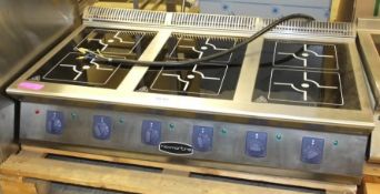 Rexmartins Model ETIR12073 6 Zone Induction Cooker, 3 Phase, 13.8KW, Unused but no box