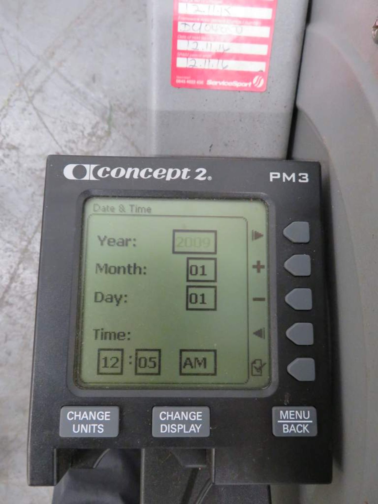 Concept 2 Model: C, Rowing Machine With PM3 Console. - Image 6 of 6