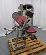 Life Fitness Selection Series Biceps Curl Machine.