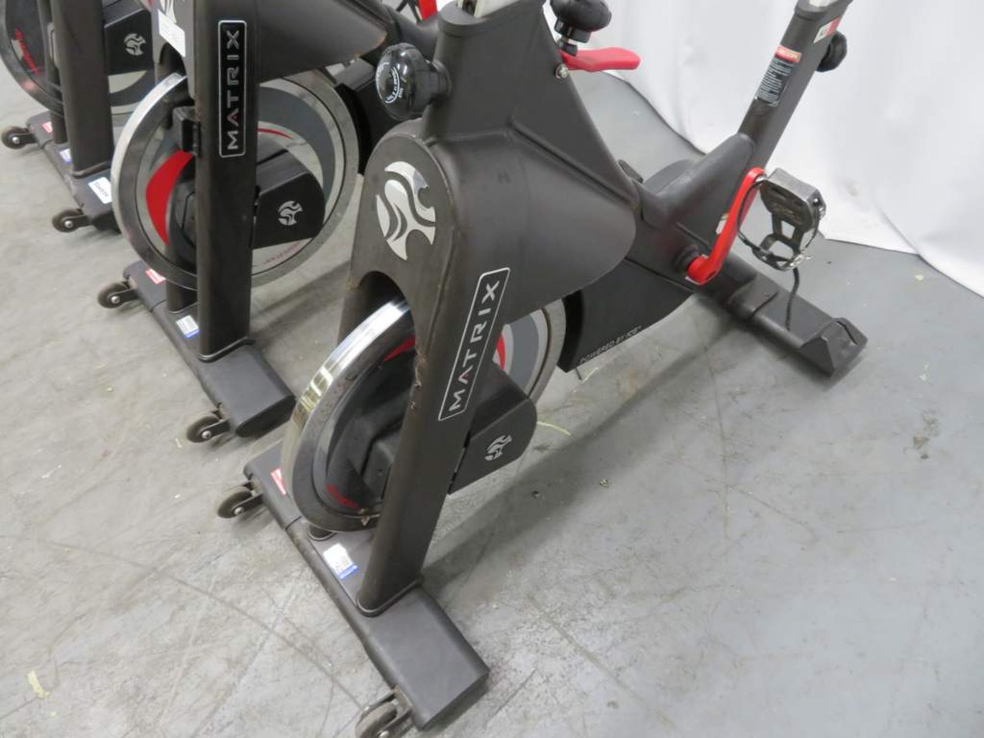 3x Matrix Model: IC3 Series Spin Bike, Complete With Digital Console. - Image 3 of 10
