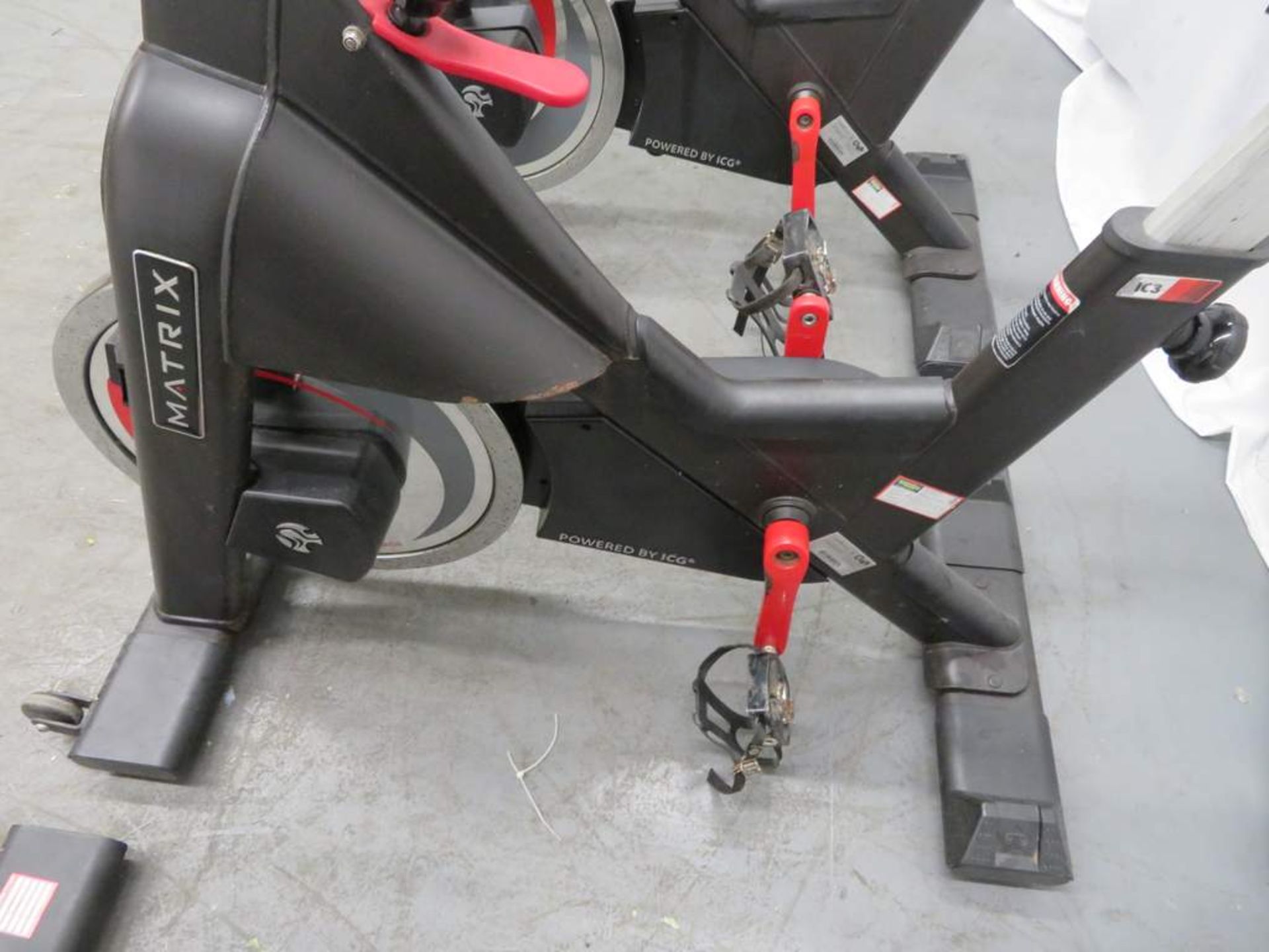 3x Matrix Model: IC3 Series Spin Bike, Complete With Digital Console. - Image 6 of 10