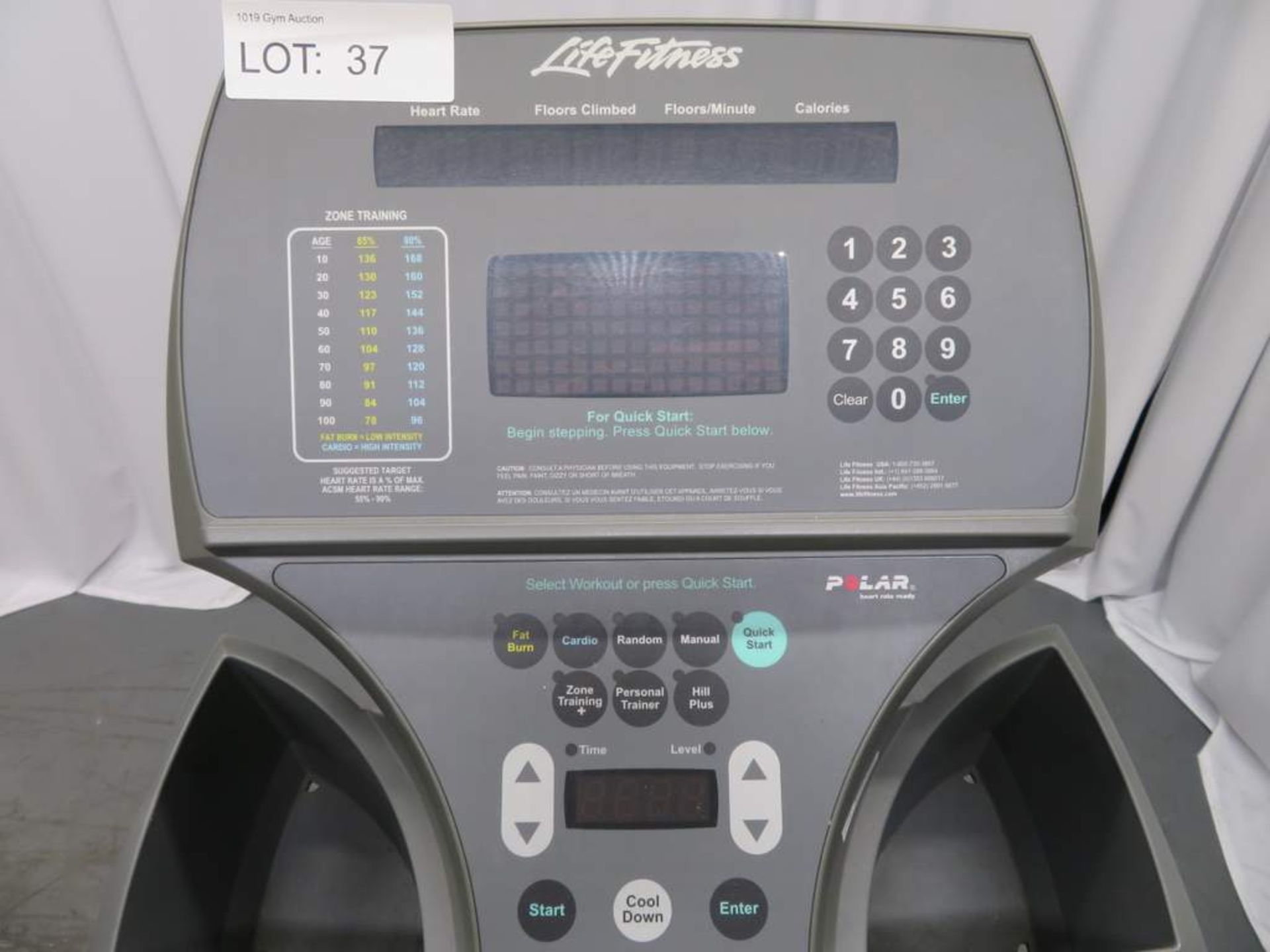 Life Fitness, Model: 95si, Stepper. - Image 6 of 8