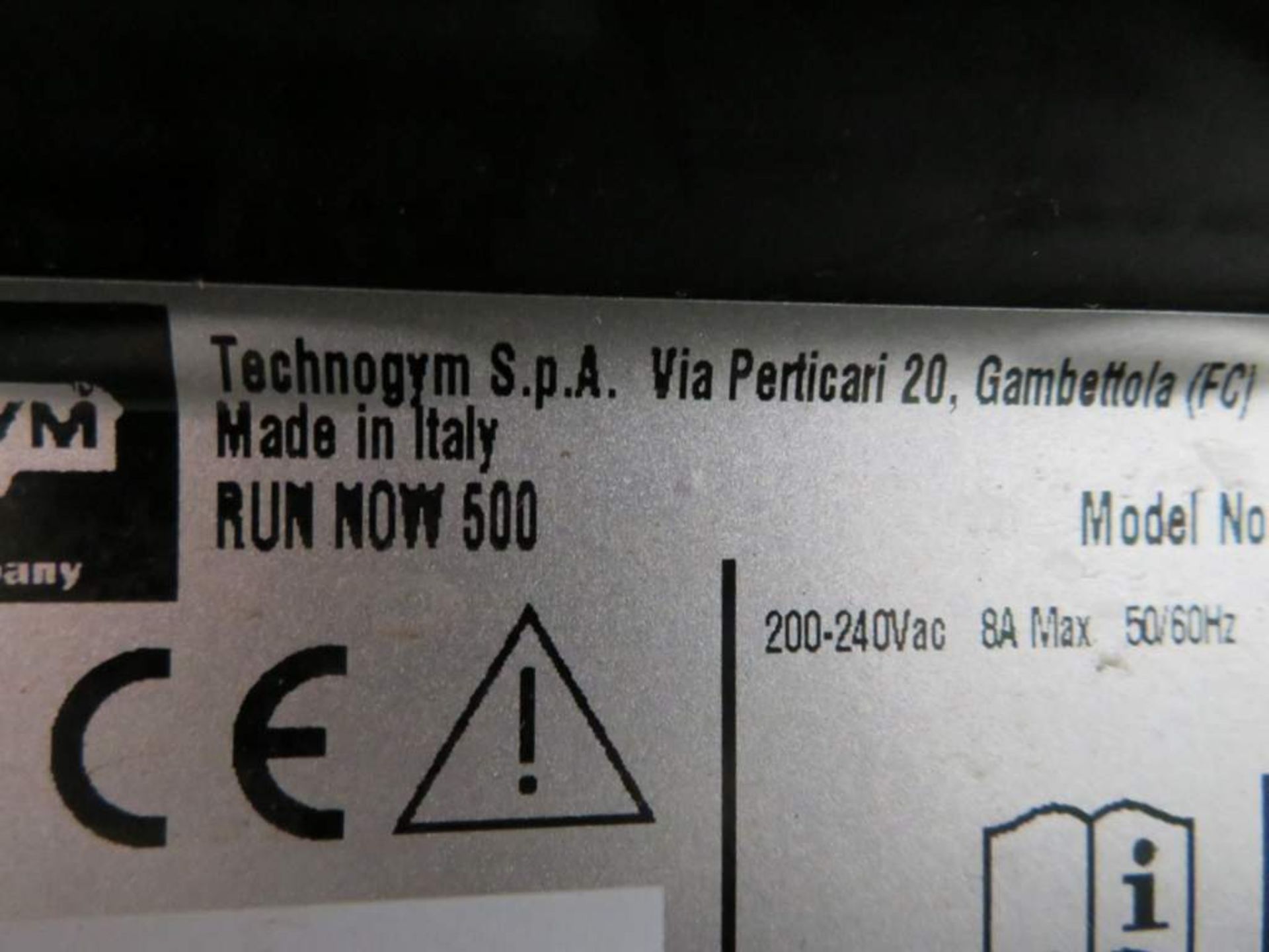 Technogym Model: Run 500 Treadmill. - Image 6 of 6