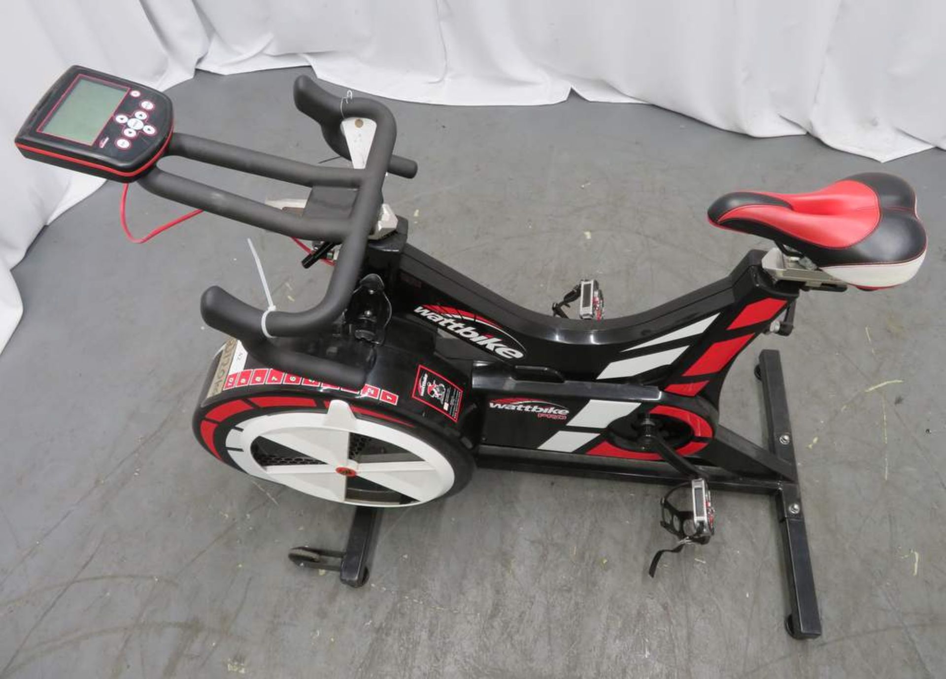 Watt Bike Trainer Exercise Bike, Complete With Model B Console. - Image 3 of 10