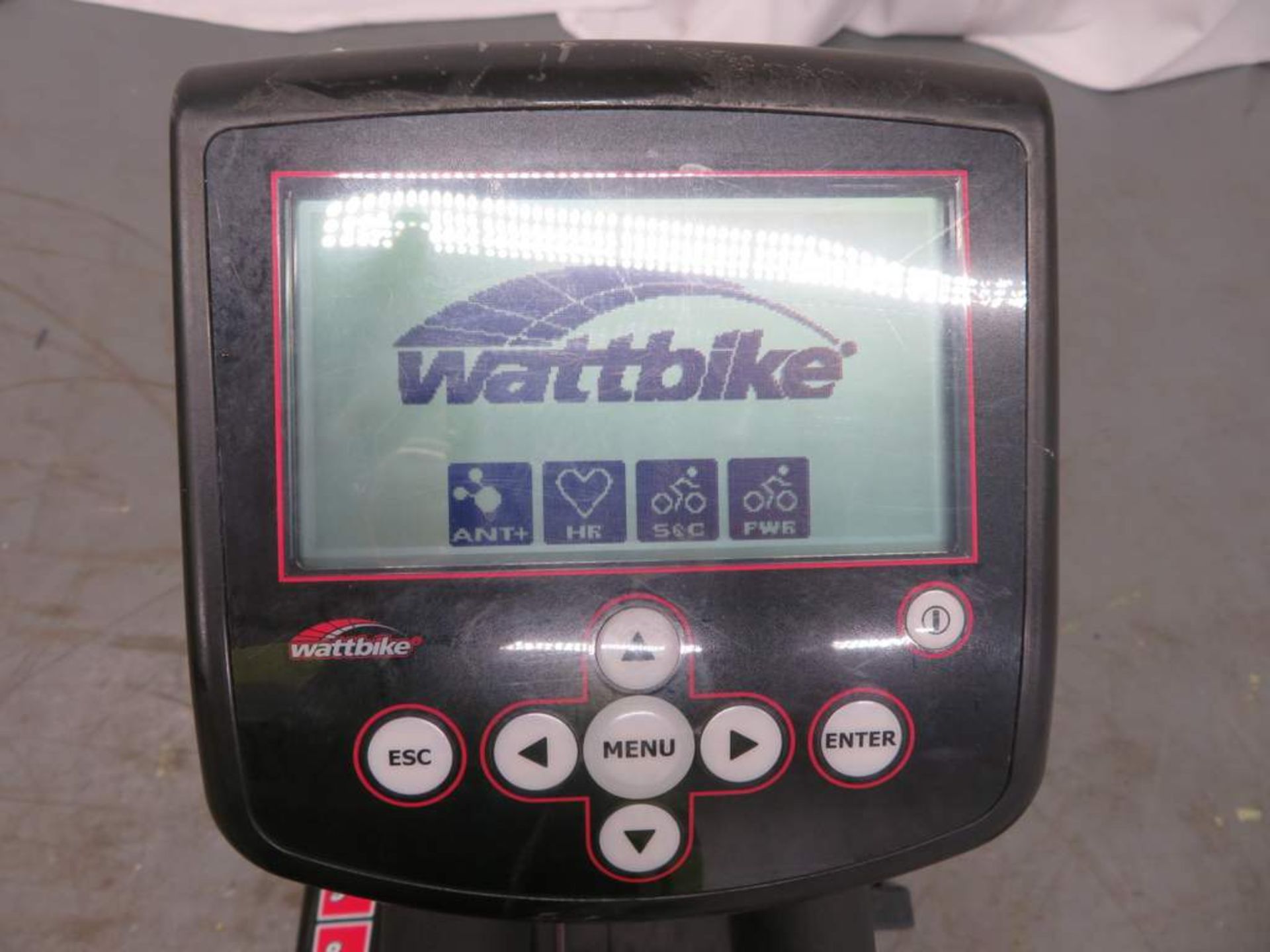 Watt Bike Trainer Exercise Bike, Complete With Model B Console. - Image 7 of 10