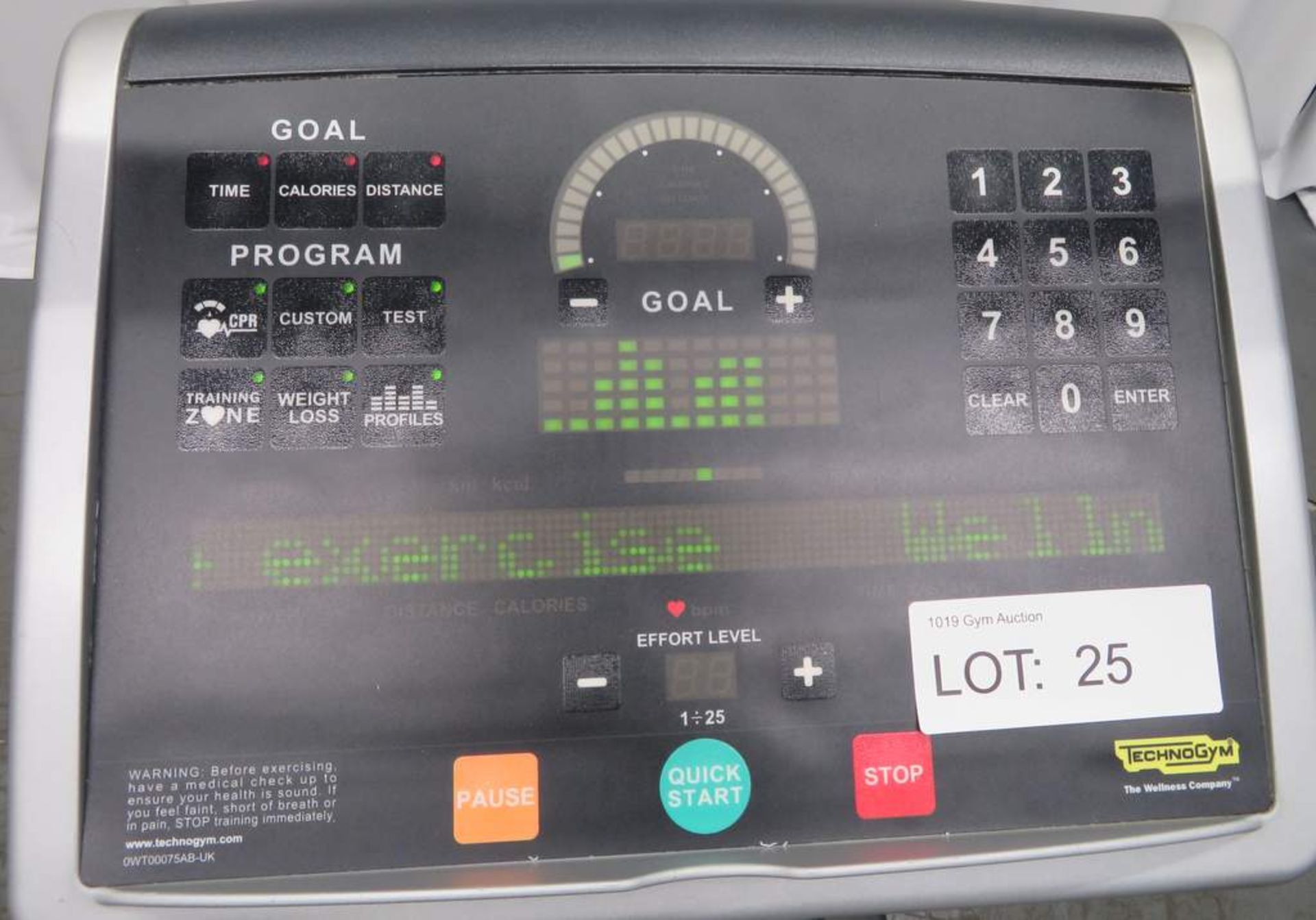 Technogym Model: Excite 700 SP, Excersice Bike. - Image 5 of 6