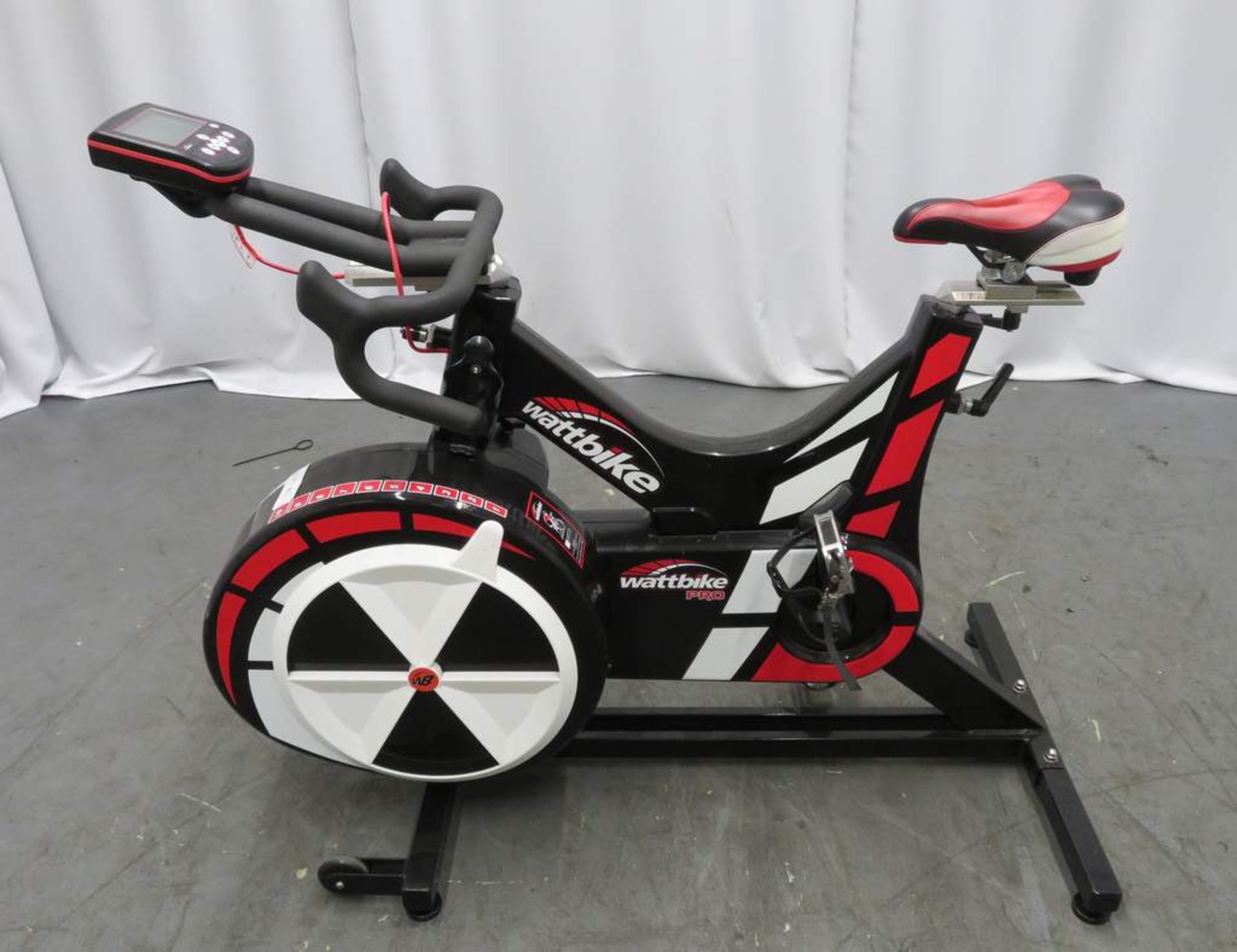 Watt Bike Trainer Exercise Bike, Complete With Model B Console. - Image 2 of 10