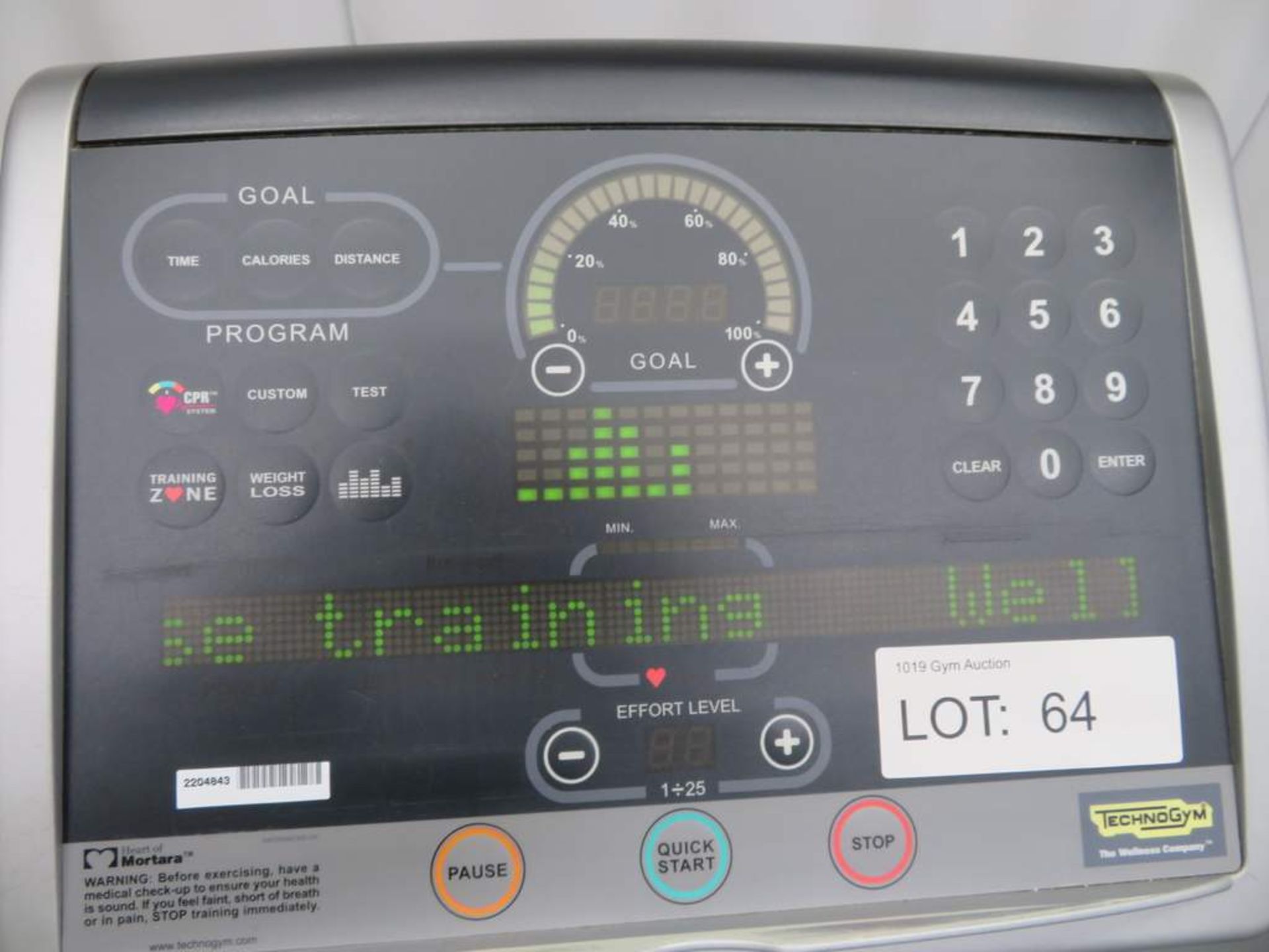 Technogym Model: Excite 700i SP, Exercise Bike. - Image 6 of 7