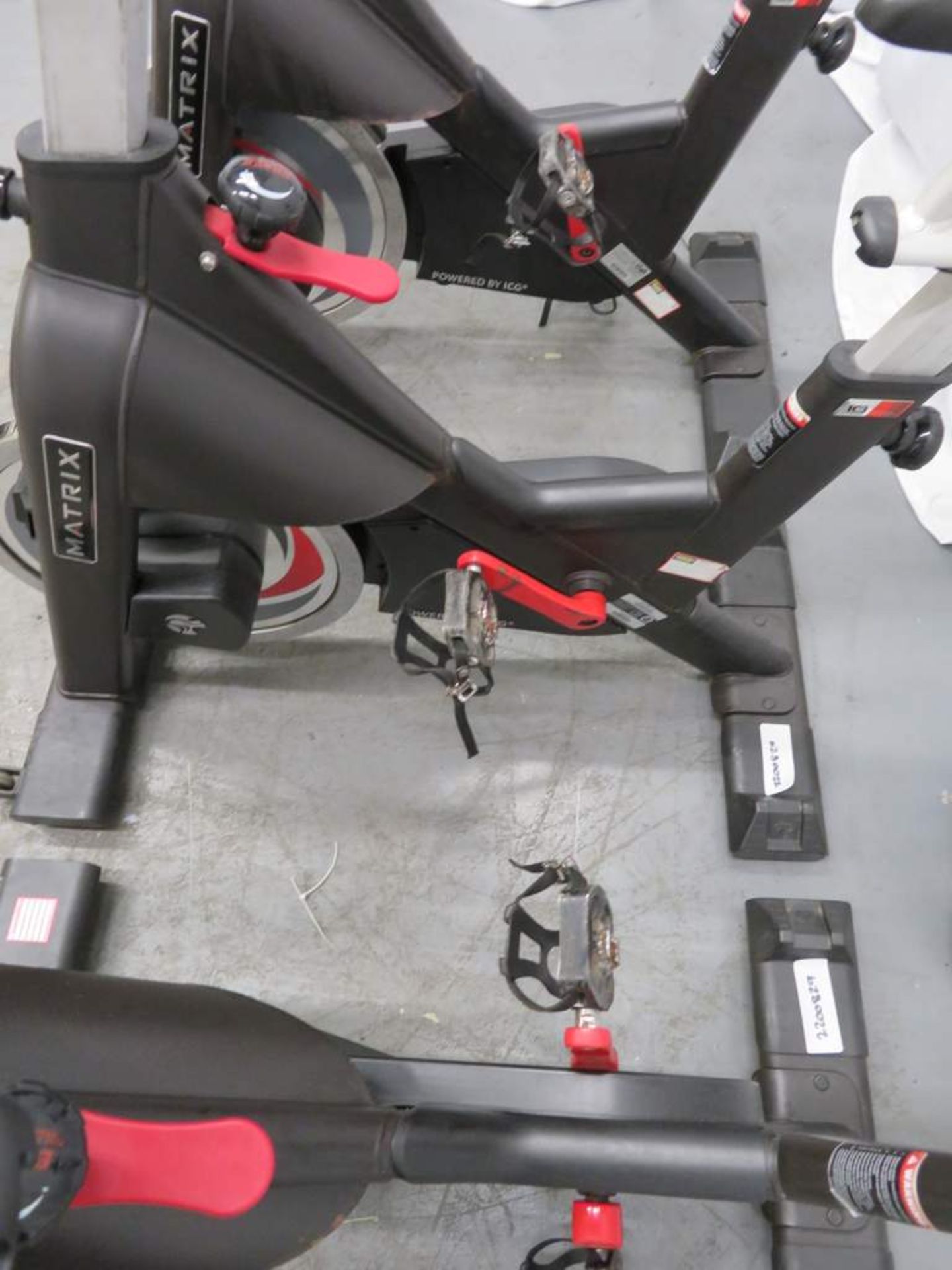 3x Matrix Model: IC3 Series Spin Bike, Complete With Digital Console. - Image 7 of 10