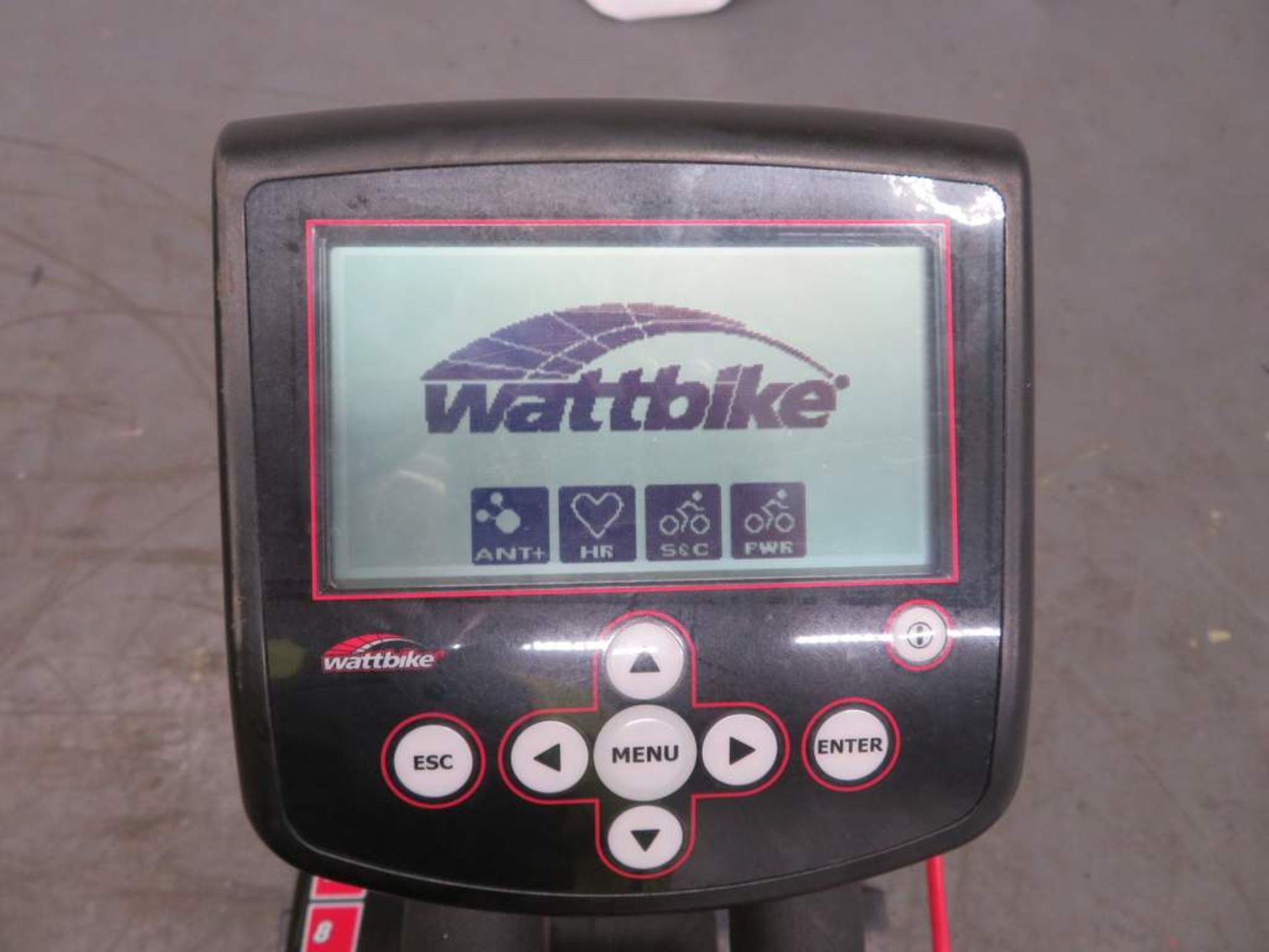 Watt Bike Trainer Exercise Bike, Complete With Model B Console. - Image 7 of 10