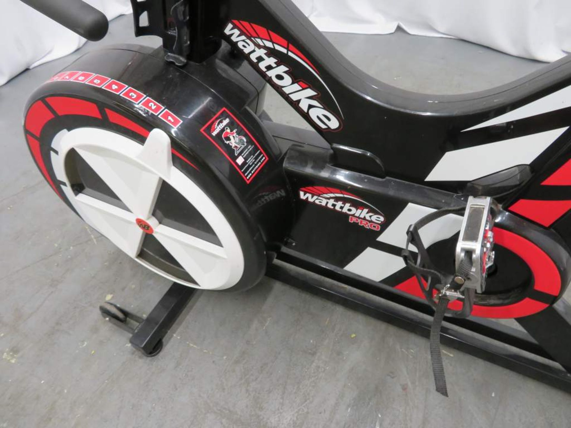 Watt Bike Trainer Exercise Bike, Complete With Model B Console. - Image 4 of 10