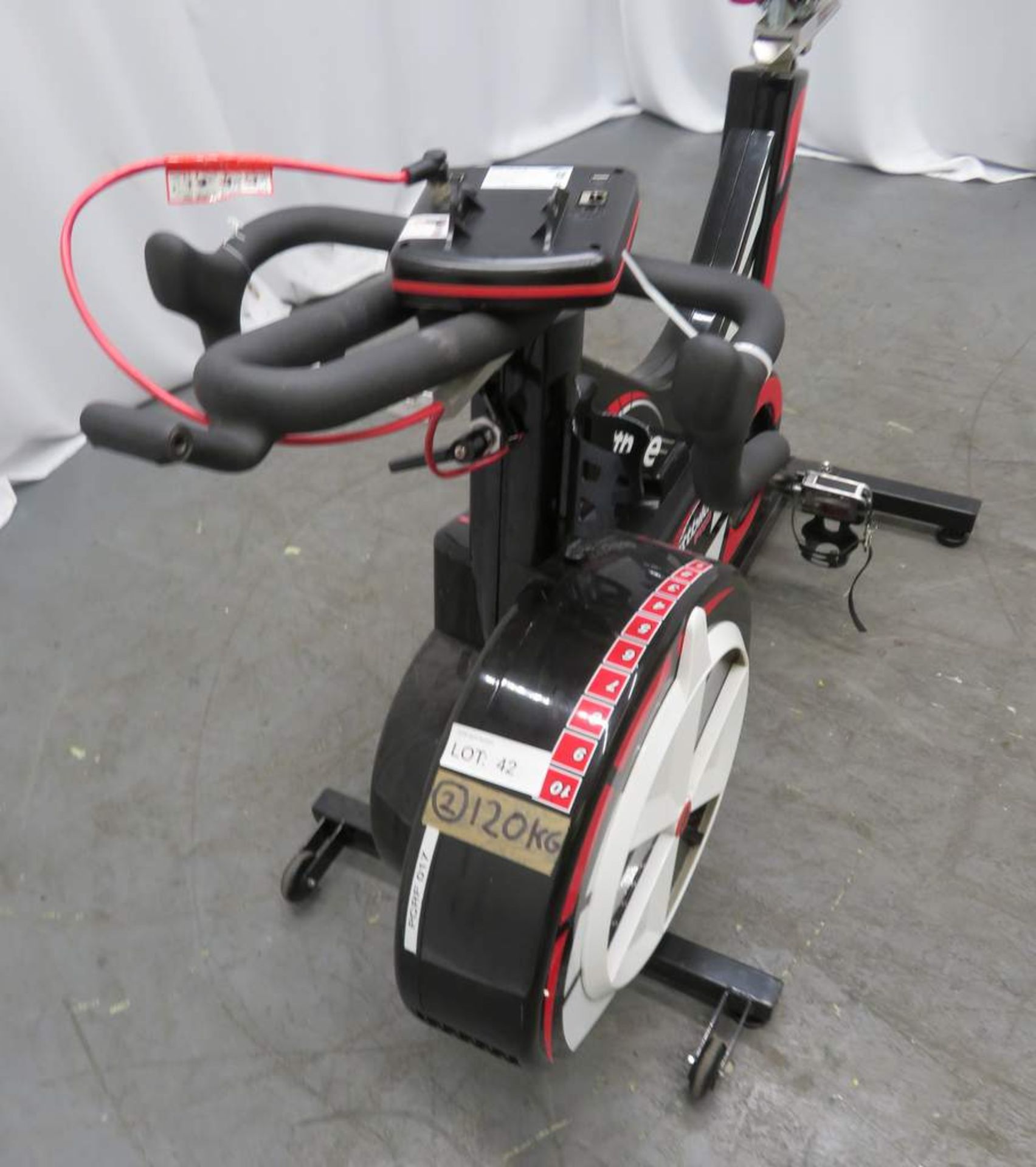 Watt Bike Trainer Exercise Bike, Complete With Model B Console. - Image 9 of 10